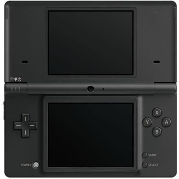 Bärbar konsol - Nintendo - DSi - Svart - 3,25 tum skärm - Integrerad kamera- USED