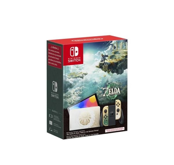 Konsol Nintendo Switch OLED Edition The Legend of Zelda: Tears of the Kingdom Version HK- USED