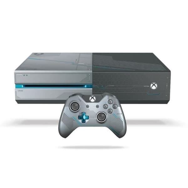 Xbox One 1TB Ed Collector + Halo 5-spel- USED