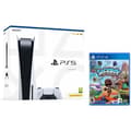 Miniatyrbild 1 av 4: PS5-konsol Sony PlayStation 5 - Standard Edition, 825 GB, 4K, HDR (Med spelare) + Sackboy: A Big Adventure PS4/PS5- USED