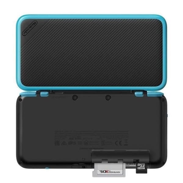 NINTENDO 2DS-konsol - Svart och blå - Renoverad - Mycket bra skick- USED