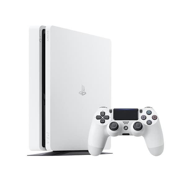 Ny PS4-konsol 500 GB Vit + Star Wars Battlefront II- USED