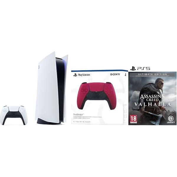 Konsol salon - Sony - PlayStation 5 - 825 Go - Standardutgåvan - Röd- USED