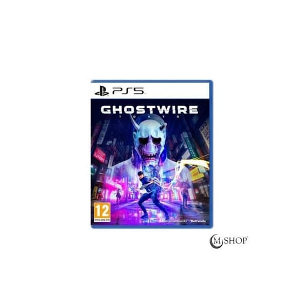 Konsol salong - Sony - PlayStation5 Standard Edition + Ghostwire Tokyo - 825 Go - Vit- USED