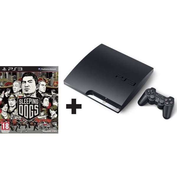 PS3 KONSOLL 320 GB + SOVHUNDAR- USED
