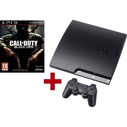 PS3 320 GB + CALL OF DUTY BLACK OPS- USED