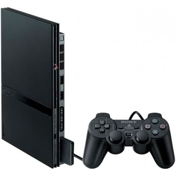 PS2-konsol - Sony - Pack med Devil May Cry - Svart - 3 månaders garanti- USED