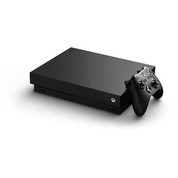 Xbox One X 1TB + 5 Gears of War-spel + 1 månads Xbox Live Gold testversion + 1 månads Xbox Game Pass testversion- USED