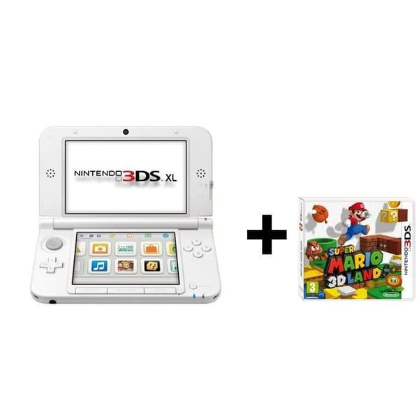 3DS XL-konsol + Super Mario 3D Land 3DS-spel- USED