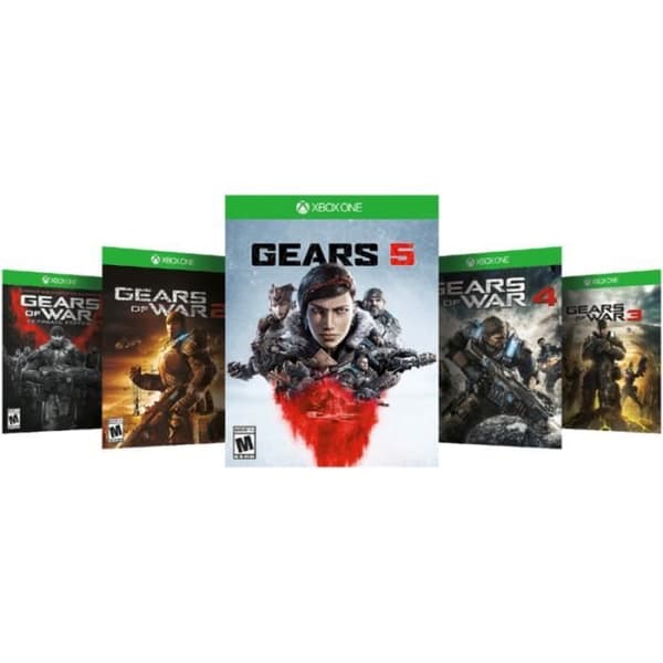 Konsol Xbox One X Microsoft 1TB Gears5 • Xbox • Konsol - Spel- USED