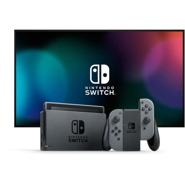NINTENDO Switch 2017 32 GB grå - Renoverad - Mycket bra skick- USED