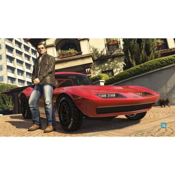 Konsol PS4 - Sony - 500 Go - Bundle GTA 5 - Svart - Standard- USED