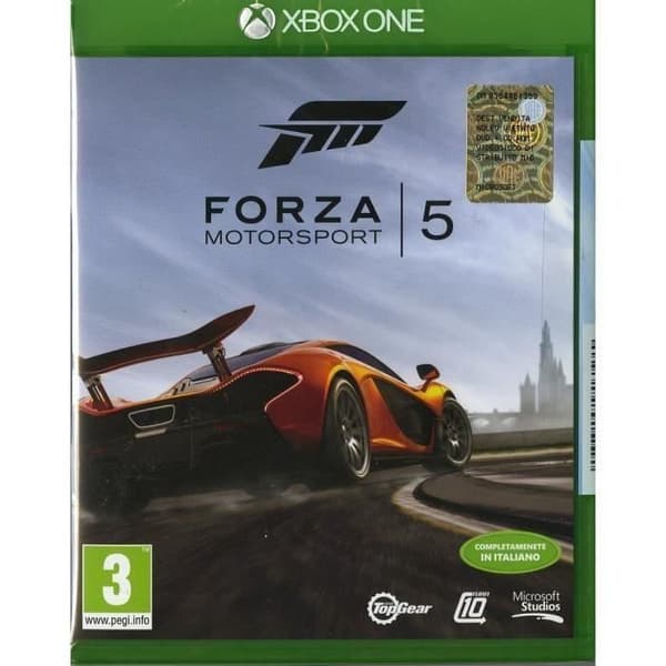 XBOX ONE 500GB-konsol + GRATIS FORZA 5-spel- USED