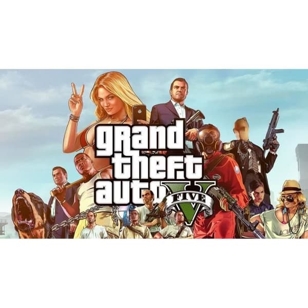 Hemkonsol - Microsoft - Xbox one 500GB - Svart - GTA 5 - Pack- USED