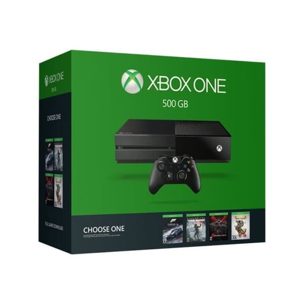 Spelkonsol - Microsoft - Xbox One Namnge Ditt Spel-paket - 500 Go HDD - Svart - Inkluderat paket- USED