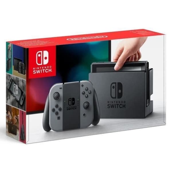 Packa Nintendo Switch Grey + Super Mario Odyssey + Mario Tennis Aces- USED