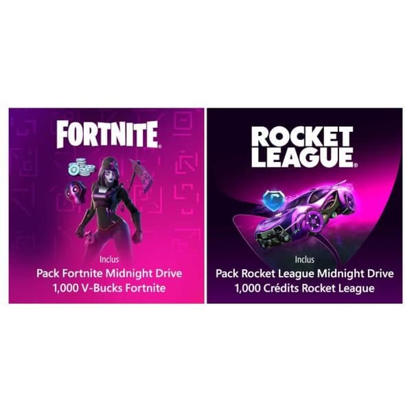Xbox Series S | Fortnite Rocket League Pack (digitalt innehåll) | 4K HDR-kompatibel- USED
