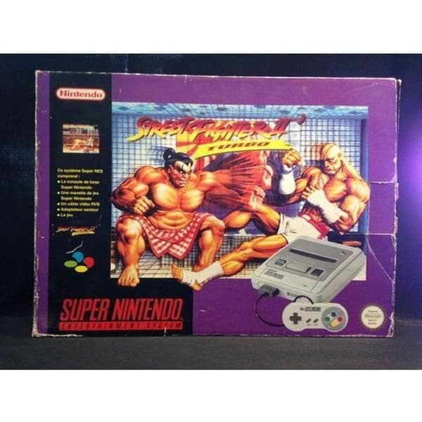 KONSOLL SUPER NINTENDO PACK STREET FIGHTER 2 TURBO FR- USED