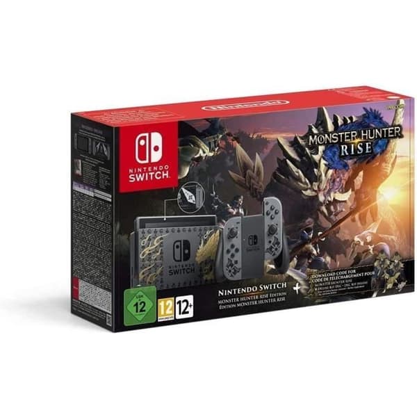 Nintendo Switch Console - Monster Hunter Rise Edition- USED