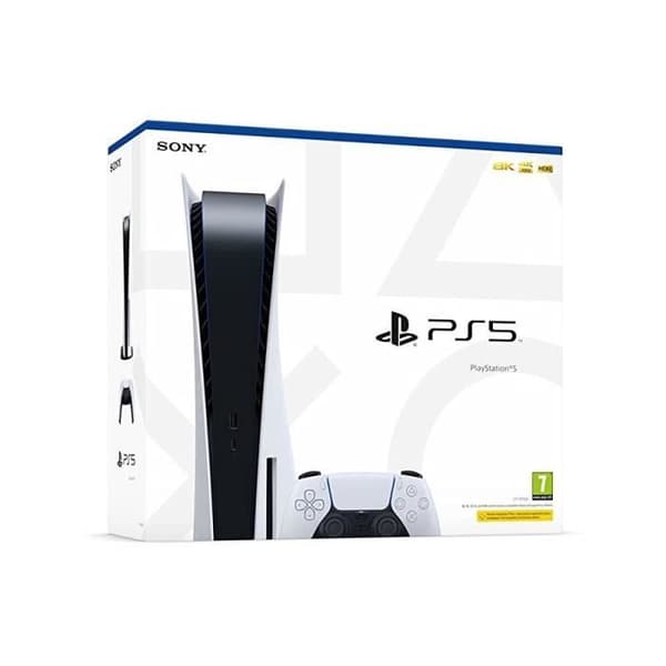 Konsol salong - Sony - Playstation 5 Standard Edition - Vit - 825 Go - Paket- USED