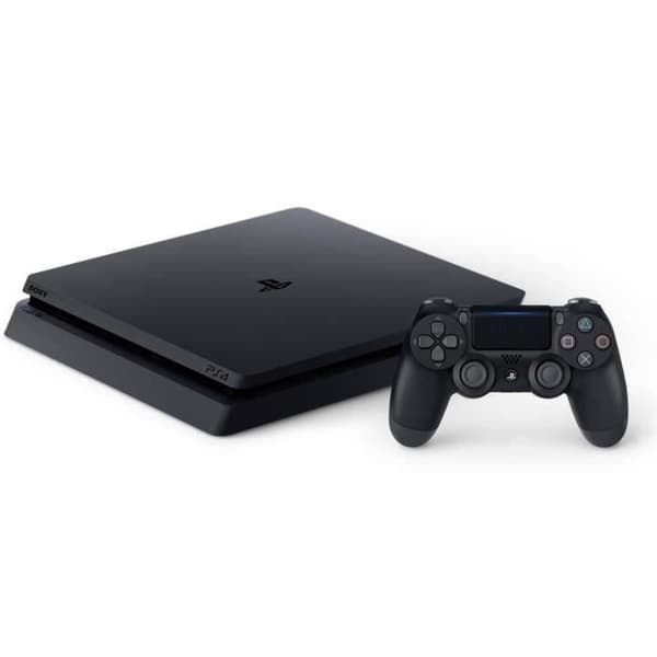 SHOT CASE - Console PS4 Slim 500GB Black-Jet Black - Chassi F - PlayStation Officiel- USED