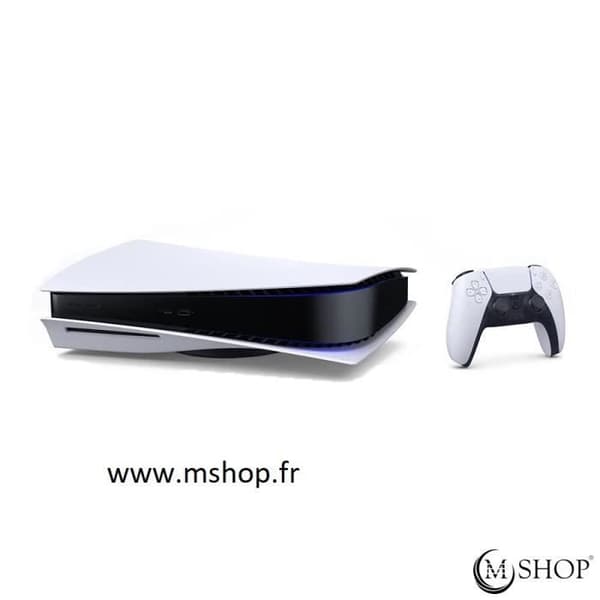 Hemkonsol - Sony - Playstation 5 Standard Edition Pack - Vit - Bundle - PS5 - 825 GB- USED
