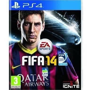 Hemkonsol - Sony - Playstation 4 - 500GB - Svart - Bundle - FIFA14- USED