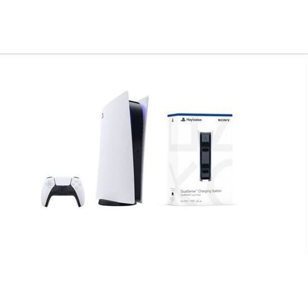 Konsol salong - Sony - PlayStation 5 Standardutgåvan - Vit - 825 Go- USED