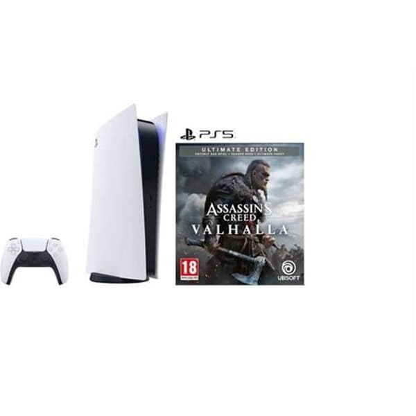 Konsol salong - Sony - Playstation 5 Standard Edition - Vit - 825 Go - Paket- USED