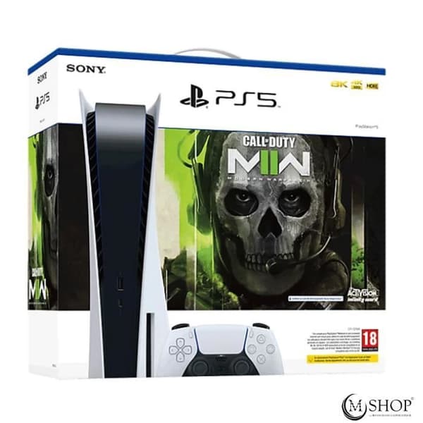 Hemkonsol - Sony - PlayStation 5 - 825 GB - Bundle - Call of Duty Modern Warfare II- USED