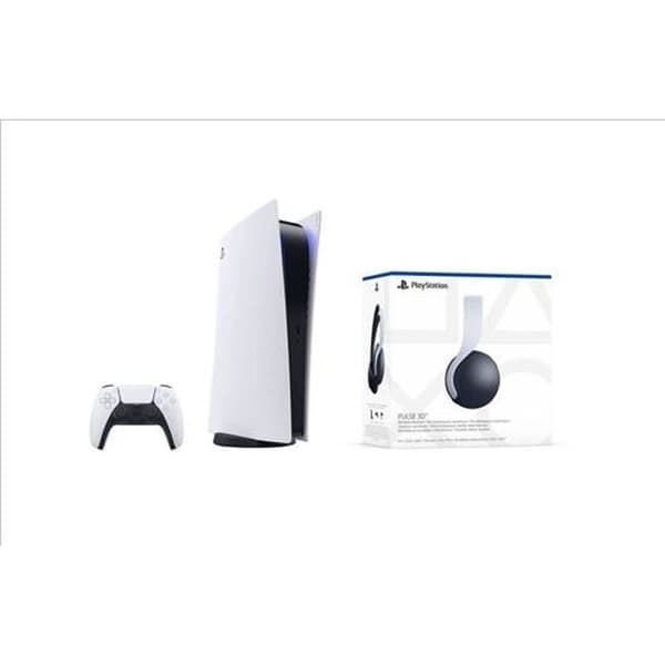 Spelkontroll - Sony - PlayStation 5 - Vit - 825 GB - Standardutgåva- USED