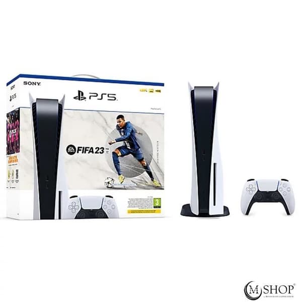 Vardagsrumskonsol - Sony - PlayStation 5 - 825 GB - Bundel - Vit- USED