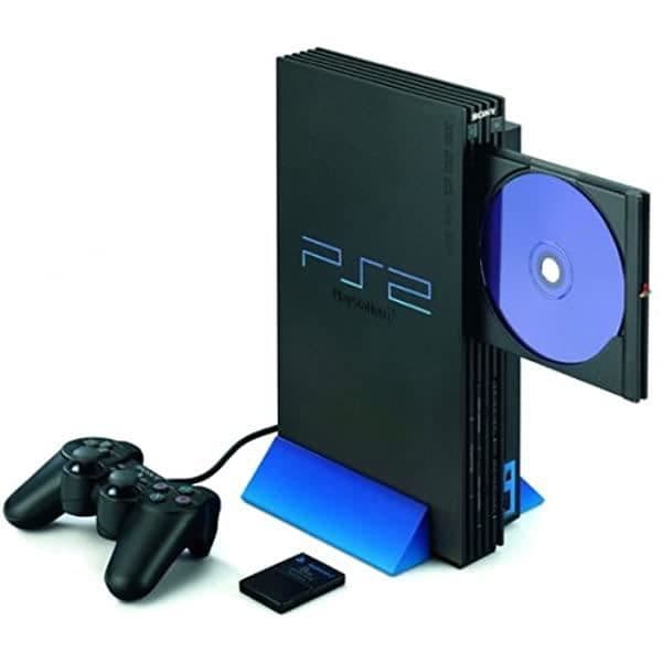Konsol Playstation 2 PS2 Black + GTA San Andreas + 10 SPEL- USED