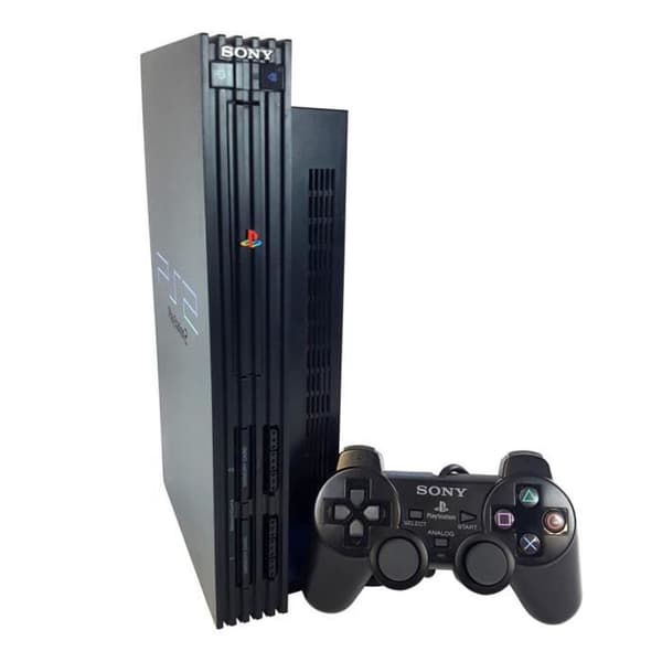 Konsol Playstation 2 PS2 Black + GTA San Andreas + 10 SPEL- USED