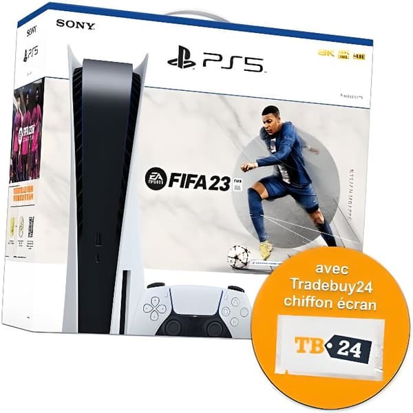 Sony Playstation 5 Disc Edition med FIFA 23- USED