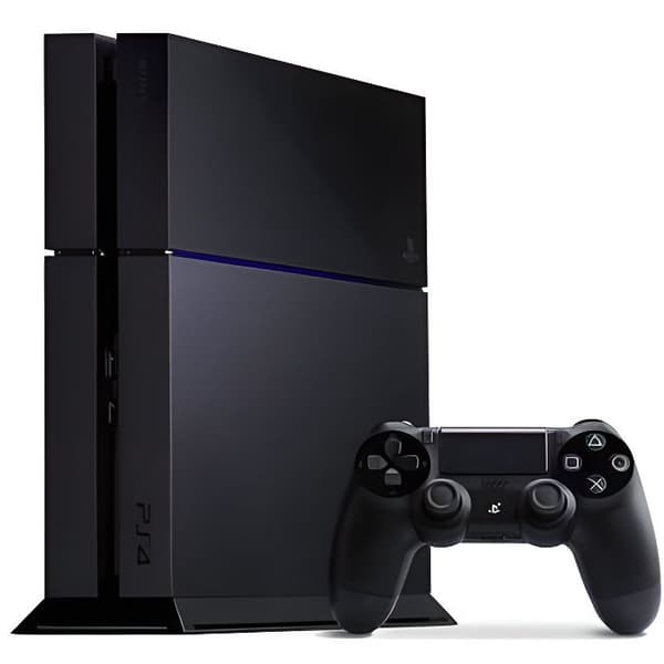 Hemkonsol - Sony - PS4 - 500GB - Svart - 1 trådlös handkontroll - 3 månaders garanti- USED