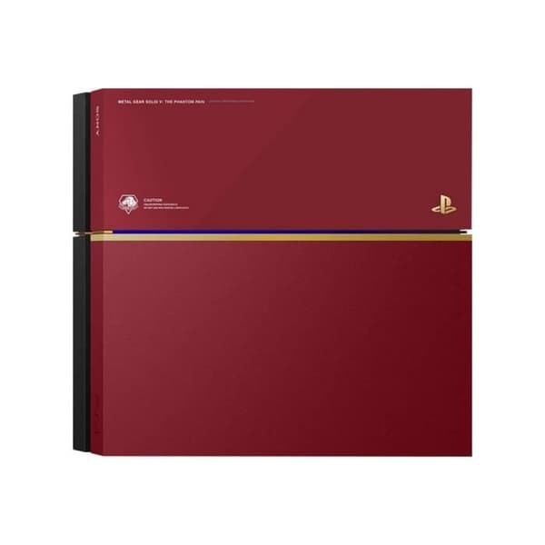 Sony PlayStation 4 THE PHANTOM PAIN EDITION METAL GEAR SOLID V LIMITED PACK spelkonsol 500 GB HDD röd METAL GEAR SOLID V:...- USED