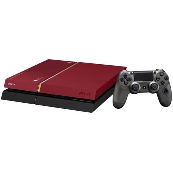Sony PlayStation 4 THE PHANTOM PAIN EDITION METAL GEAR SOLID V LIMITED PACK spelkonsol 500 GB HDD röd METAL GEAR SOLID V:...- USED