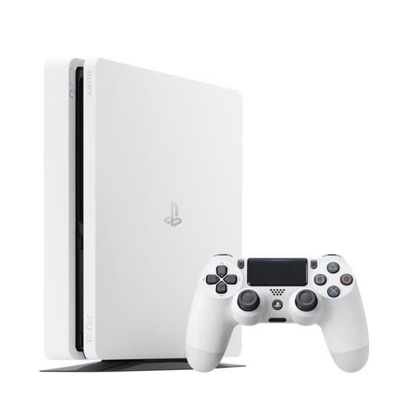 Konsol Sony PlayStation 4 500 Go + Handkontroll - Vit - Renoverad - Utmärkt skick- USED