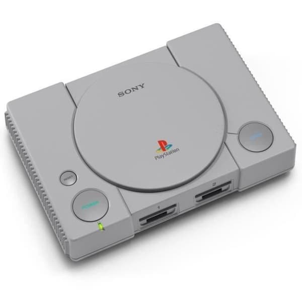 Sony PlayStation Classic spelkonsol - Silver - Renoverad - Bra skick- USED