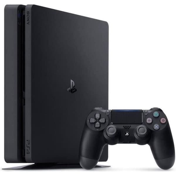 Sony PlayStation 4 500 GB konsol + handkontroll - Svart - Renoverad - Utmärkt skick- USED