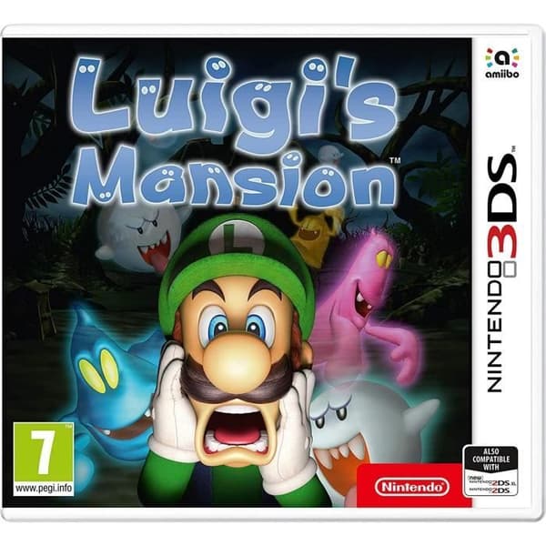 Bärbar konsol - Nintendo - 2DS - 21 spel ingår - Svart färg - 4 GB lagring- USED