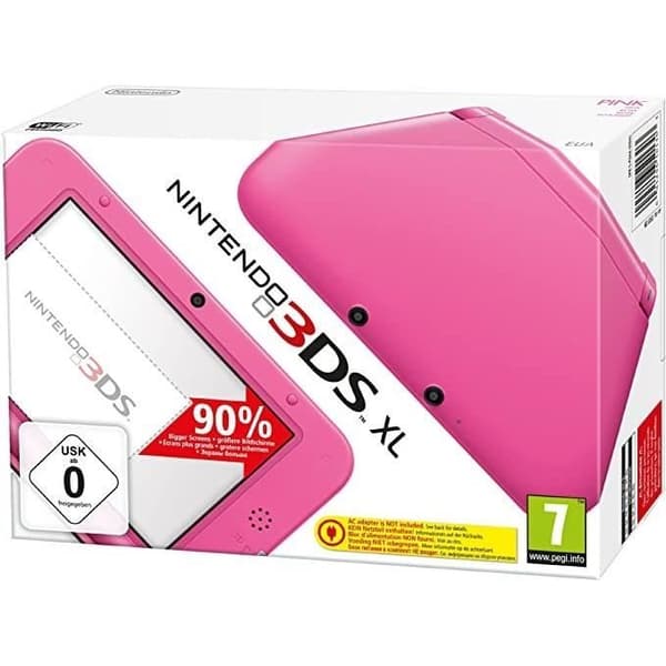 NINTENDO 3DS XL-konsol - Rosa - Renoverad - Utmärkt skick- USED