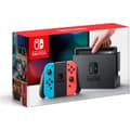 Miniatyrbild 1 av 3: Nintendo Switch-konsol med Neon Red Right Joy-Con och Neon Blue Left Joy-Con- USED
