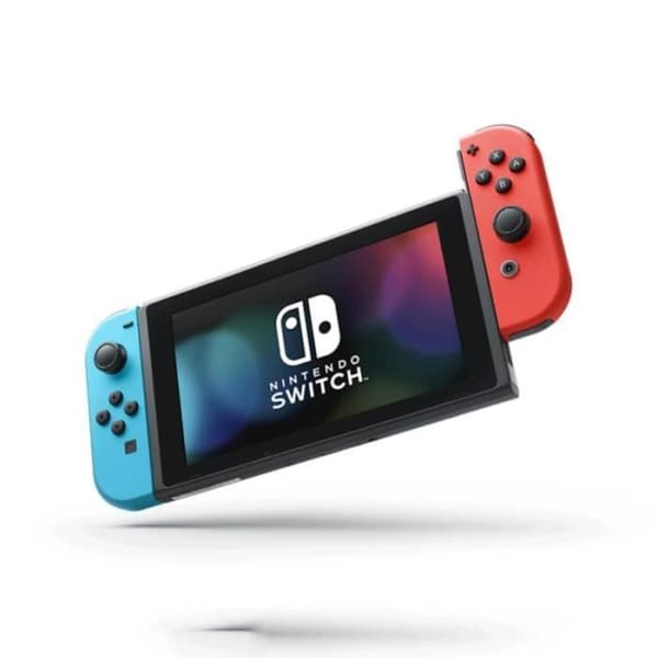 Nintendo Switch-konsol Neonröd / Neonblå - Switch-hårdvara- USED