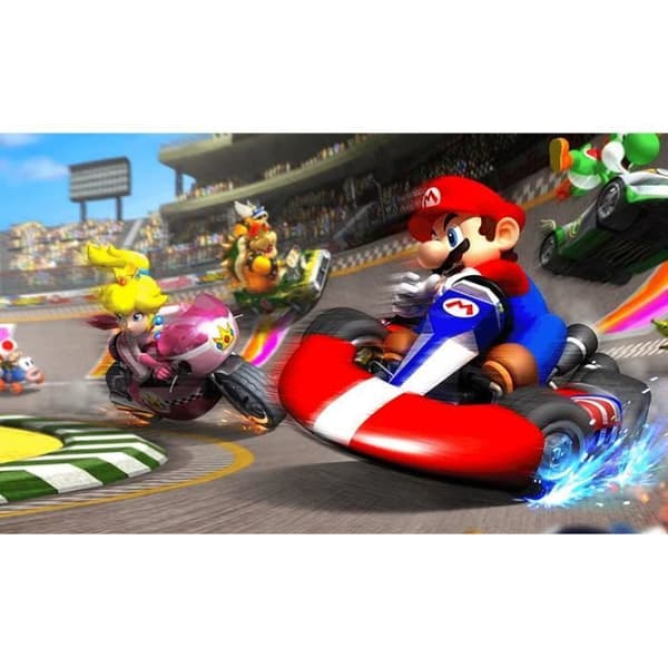 Konsol Wii - Nintendo - Paket Mario Kart - 4 GB - 1 handkontroll - 1 Nunchuk- USED