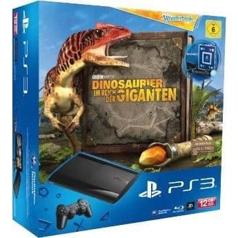 Konsol PS3 12 GB svart + Wonderbook + Move- USED