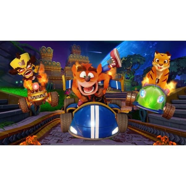 Playstation Crash Team Racing Nitro-drivet 500gb ps4-paket (ps4)- USED