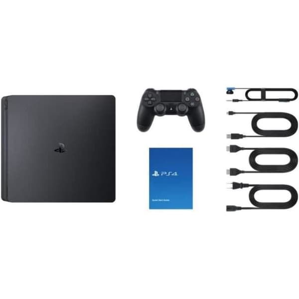 PS4 Slim 1TB + Star Wars Battlefront II Deluxe Edition- USED