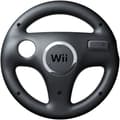 Miniatyrbild 4 av 4: Svart Wii-konsol + Mario Kart + Wii Remote Plus - svart + Svart Wii-ratt- USED